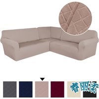 L Shaped Corner Couch Covers Sectional Sofa Covers Stretch Jacquard Corner Sofa Slipcover Protector Washable