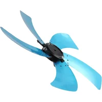 Electric Fan Parts 18 Inch Electric Fan Blade Quick Installation Easy Disassembly Essential Replacement Parts 18 Inch 42cm