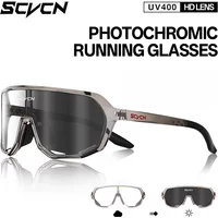 AliExpress SCVCN Cycling Glasses Photochromic Mens Sunglasses for Mountain Bike Road Bicycle Eyewear Cycle Goggles Sports UV400 MTB