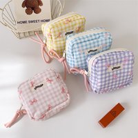 Korean Version Mini Makeup Pouch for Travel Lipstick Envelope Portable Cosmetic Jewelry Storage Bag Christmas/Birthday Gift Idea