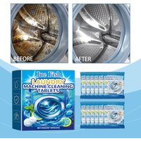 Washing Machine Cleaning Effervescent Tablets Deep Cleaning Machine Slot Stubborn Stains Removing Odors No Irritation No Residue