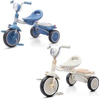 4-in-1 Kids Tricycle – 3-Wheel Baby Bicycle Toy for 1-5 Year Old Toddlers, Balance Bike Mode, Ideal Gift for Boys & Girls