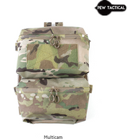 PEW TACTICAL FERRO STYLE Back Panel Double Pouch PEWTAC FCPC V5 airsoft Hunting equip hunting tactical vestment BP04
