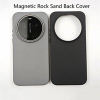 For Xiaomi 17 Ultra Case For MagSafe Magnetic Matte Rock Sand Back Cover For Mi 17 Ultra 5G Lightweight Bumper