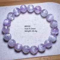 Natural Purple Kunzite Clear Round Beads Bracelet Jewelry Women Men Colorful Kunzite Bracelet Cat Eye Women Men AAAAAA