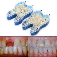 50Pcs/Box Oral Care Molar CrownDental Crowns Resin Porcelain Materials Temporary Teeth