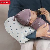 INSULAR Baby Arm Pillows Infant Nursing Anti-spit Milk Breastfeeding Pads Kids Sleeping Head Cushion Hand Warmer Chair Mattress
