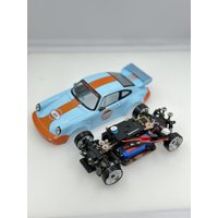 RC Car 1/28 WLtoys K969 2.4G Remote Control AWD Offroad Race Car 30KM/H Drifting Toys with alloy car shell