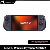 Mando inalámbrico MOBAPAD M12 HD para consola Switch 2, Joypad Bluetooth con vibración HD y joystick TMR para Nintendo Switch 2