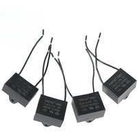 5PCS CBB61 450V Fan Capacitor 0.8/1/1.2/1.5/1.8/2/2.5/3/3.5/4/4.5/5/6/7/8/10μF Motor Capacitors for Ceiling Fans Exhaust Motors