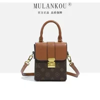 Minimalist Unique Leisure Diaper Bag Business Casual Clutch Mini Simple Letter Logo Crossbody Handbag