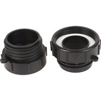 IBC Tank Adapter for Schutz Valve 62mm Fine thread to 60mm Coarse thread fittings Garden water tank Connector