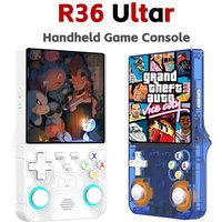 Retro handheld game New R36 ultra console 4.0-inch open-source 64GB/128GB portable video player handheld game console