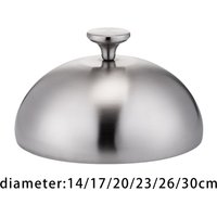 Burger Cover Universal Heavy Duty Stainless Steel Grilling Dome Cover for Outdoor BBQ Cooking Steak Hamburger Teppanyaki