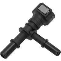 Auto Fuel Line Hose Coupler 9.49 Nylon Rubber Oil Coupler Car Fuel Quick Release Connector Line Hose Parts