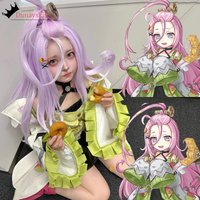 Game Genshin Impact Aino Cosplay Costume Wig Shoe Uniform Headwear Frog Backpack Full Set Halloween Disguise Suit Woman costume
