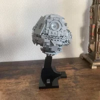 518pcs Moc Starry Sky Wars Death Star II Midi Scale Compatible 75375 Building Blocks Creative Assembly Bricks Toy Present