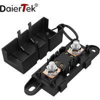 DaierTek MEGA Fuse Block ANL Bolt-on Blade Fuse Holder Flat Type Fuse For Car Boat 80A 100A 125A 150A 175A 200A 250A 300A