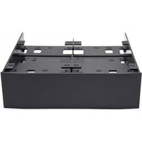 Universal OImaster 2.5" / 3.5" HDD / SSD to 5.25" Floppy Drive Bay Computer Mounting Hard Drive Bracket for Desktop PC Tower