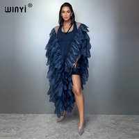 WINYI summer Cape sexy Women's Tops Sexy perspective cloak monocolour fashion poncho for woman
