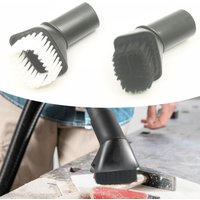 1Pc Suction Brush Set For Karcher WD 2 WD 3 WD 4 WD 5 Soft & Hard Bristle Nozzles With 32-35mm Adapter For Car Interior
