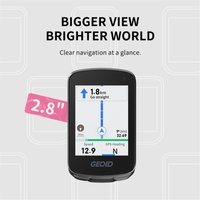 A61P CC700 Bike Computer 2.8-Inch Color Screen Navigation Bike Speedometer WIFI ANT+ IPX7 Waterproof Cycling Odometer