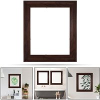 Canvas Floating Frame Oil Painting Display Strong Wear Resistant Decorative Wall Hanging Picture Frame for Living Room Bedroom