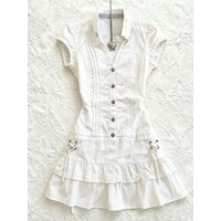Y2K Aesthetic Lolita Dress Women Cute Japanese Harajuku Ruffle Mini Dress Sweet Daily Holiday Party Wear Outfit