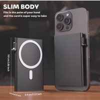 2026 RFID Blocking Card Holder For Men Women, Magnetic Suction Aluminum Alloy Card Box, Fashion Pop-Up Card Clip Wallet