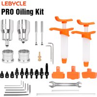 AliExpress LeBycle LEBYCLE MTB Road Bicycle Alloy Oiling Kit For Shimano Bike Brake Oil Bleed Tool System Use Mineral Oil Brake Tools