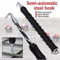 Tie Wire Twister 12 Inch Rebar Straight Hook 300mmm Tie Wire Fence Twister Automatic Iron Hook Hand Tools Supplies