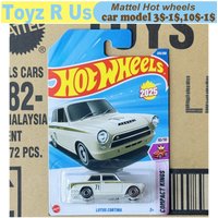 Original Hot Wheels Car Lotus Cortina Toys for Boys 1/64 Diecast Voiture Miniture Metal Model Compact Kings 2025L Birthday Gift