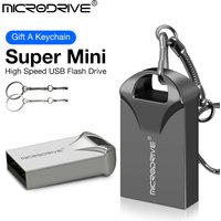 Mini USB Flash Drive Pen Drive USB 2.0 Pendrive 64GB 32GB 16G 8G 4G Flash Memory Stick with Key Ring 128GB U Disk Creative gifts