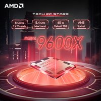 AMD Ryzen 5 9600X L3=32M 5.4GHz 6-Core 12-Thread R5 9600X Gaming Processor 65W 4NM DDR5 Socket AM5 No Fan