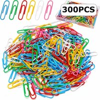 28mm Office Paper Clip, Office Study Document Receipt Clip, Creative Stationery Supplies, Metal Paper Clip,Handmade DIY Material