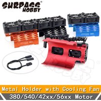 SURPASS HOBBY 38-39mm 36mm 40-42mm 55-58mm Brushless Motor Cooling Fan Holder for 380 540 3650 4268 4274 1/10 1/7 1/8 1/5 RC Car