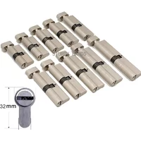 Zinc alloy door lock core of various sizes single-sided knob safety door lock with key included smart cylinder lock