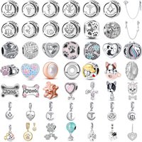 925 Sterling Silver Medical Profession Hand bracelet accessories Fit Doctor Nurse Lawyer DIY Jewelry Pendant For Birthday Gift