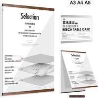 A3/a5/a4 Magnetic Photo Frames Acrylic Punching Free Photocards Certificate Picture Frames Document Sign Poster Holder Display