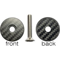 BALUGOE-Capuchon supérieur en fibre de carbone pour tige de vélo, tube de fourche de direction, couvercle de capuchon de casque, 28.6mm, 1 po, 1/8 po