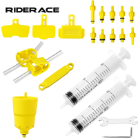 Bike Hydraulic Disc Brake Oil Bleed Kit Tools For Shimano Tektro Series Bicycle Brake Repair Tool Cycling Brake Oil Bleed Kit