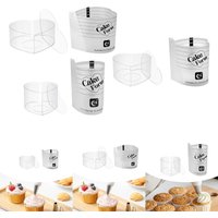 Heart Cake Disc Mousse Cake Ring with Cake Form Baking Tool for Bakery Restaurant