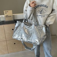 Hot Selling Fashion Sequin Large Capacity Women's Shoulder Bag 2026 New Fashionable Youth Women's Handbag Travel Crossbody Bag