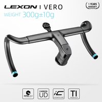 LEXON 2024 VERO Integrated Carbon Road Handlebars Full Inner Cable Super Light Road Bike Handlebars Racing Bar Cycling Parts