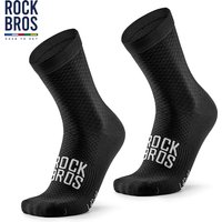 AliExpress ROCKBROS Cycling Socks Breathable Professional Sport Socks Comfortable High-elastic Outdoor Bicycle Socks shock-absorbing 2Pairs