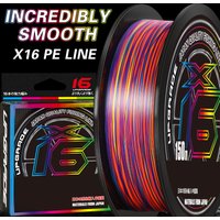 ZUKIBO Braided Fishing Line 16 Strands 1000M 500M 300M 100M Multifilament Line Carp Fishing PE Line Sea Fishing Braid Wire