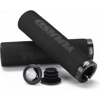 AliExpress NONE MTB Bicycle Grips Alloy Lock Bilateral Lock Handlebar Grips Anti Slip Foaming Cycling Handlebar Sleeve BMX Bicycle Accessories
