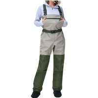 Bassdash IMMERSE Women’s Breathable Stocking Foot Fishing Waders Waterproof Lightweight Chest Wader