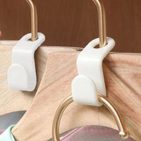 20pcs Space Saving Hanger - Clothes Connector Hooks, Stacking Space Saver, Closet Organizers and Storage Extender Home Supplies