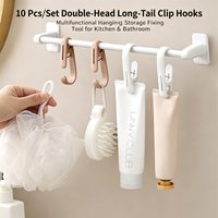 10pcs Beach Towel Clips Hook Reusable Windproof Clothes Pegs Plastic Strong Clothespins Laundry Tongs for Blankets Coats Towel